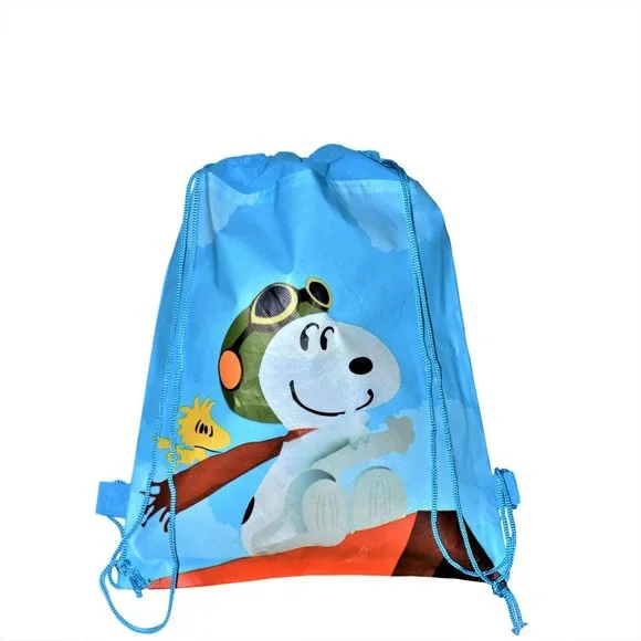 New Snoopy Gift Set Wrist Watch & Drawstring Large Backpack For Children Boys . - Picture 3 of 11